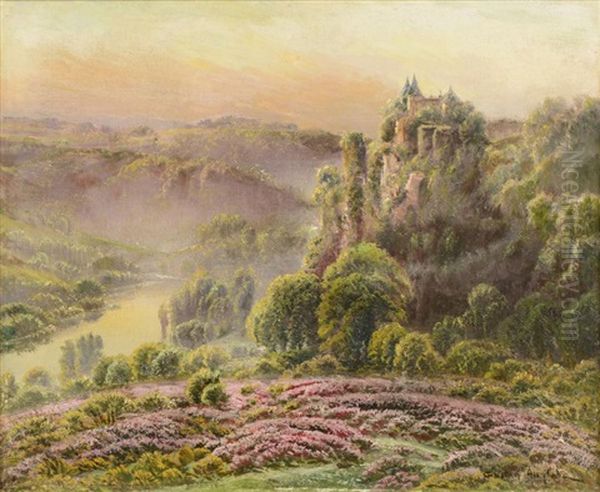 Paysage Oil Painting by Gaston Anglade