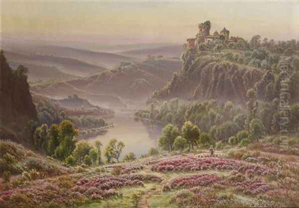 Premiers Rayons Dans La Correze by Gaston Anglade