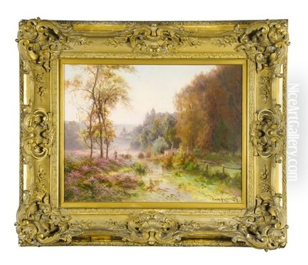 Paysage Oil Painting by Gaston Anglade