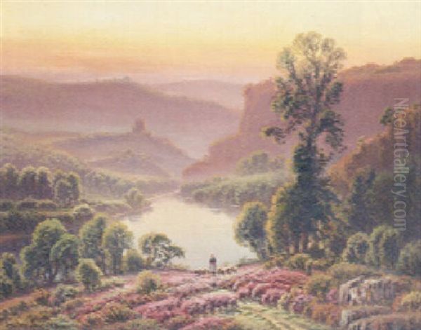 Paysage De La Correze Oil Painting by Gaston Anglade