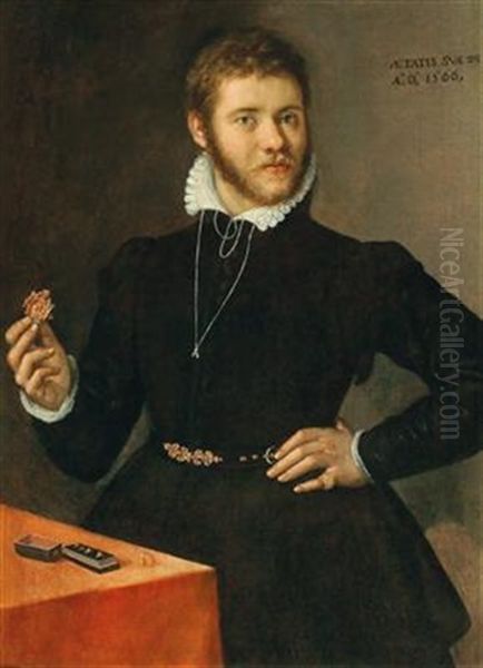 Portrait Of A Goldsmith Oil Painting by Sofonisba Anguissola