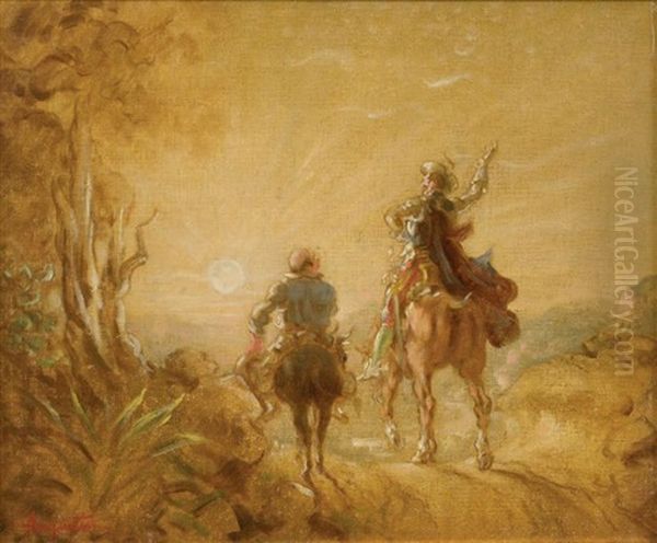 Don Quichotte Oil Painting by Louis Anquetin