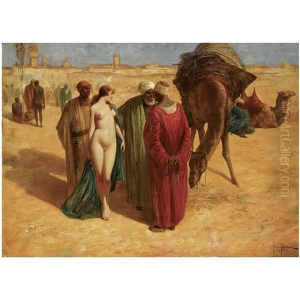 Fair Trade Oil Painting by Eduard Ansen-Hofmann