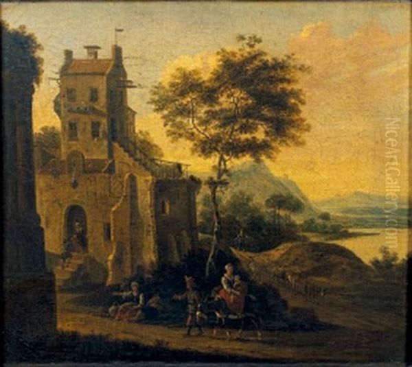 Paysage Anime Oil Painting by Hendrick Van Anthonissen