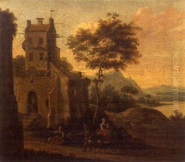 Paysage Anime Oil Painting by Hendrick Van Anthonissen