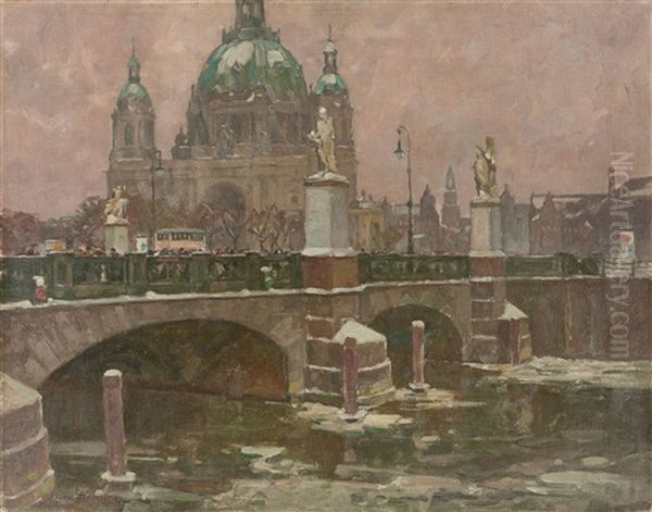 Berliner Schlosbrucke by Otto Antoine