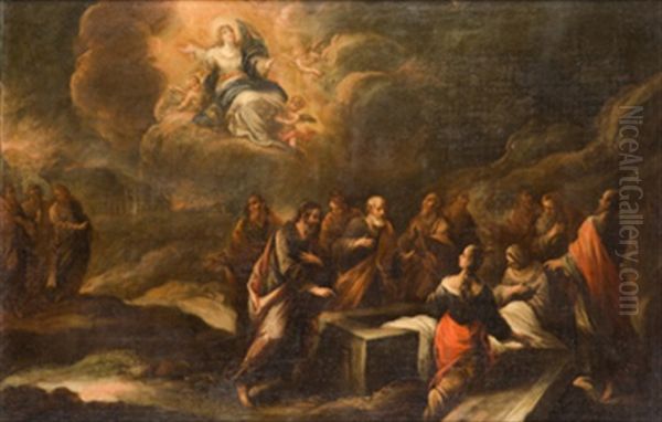 Asuncion De La Virgen Oil Painting by Francisco Antolinez