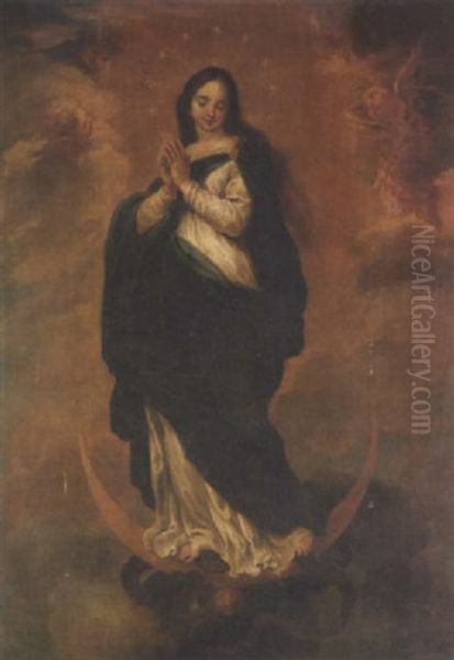 The Immaculate Conception Oil Painting by Jose Antolinez