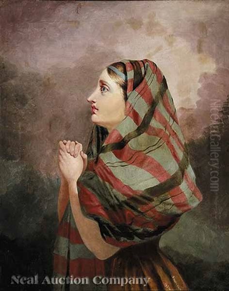 Supplication Oil Painting by John Antrobus