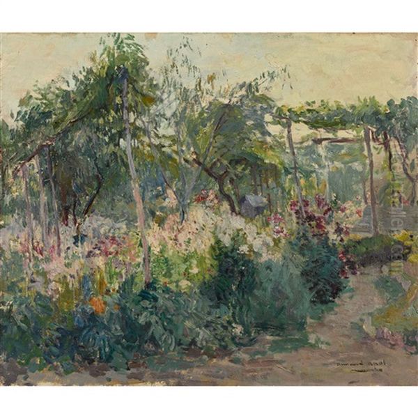 Le Jardin Oil Painting by Armand Adrien Marie Apol