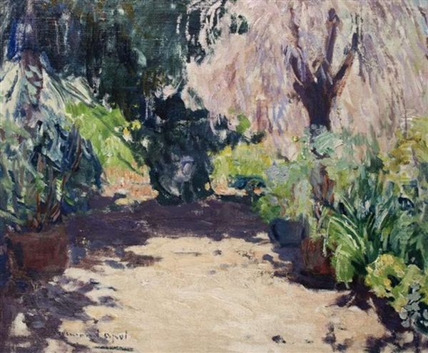 Im Garten Oil Painting by Armand Adrien Marie Apol