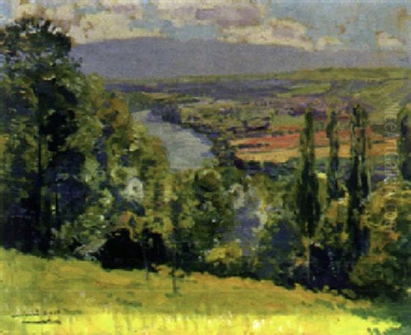 Fluslandschaft Oil Painting by Armand Adrien Marie Apol