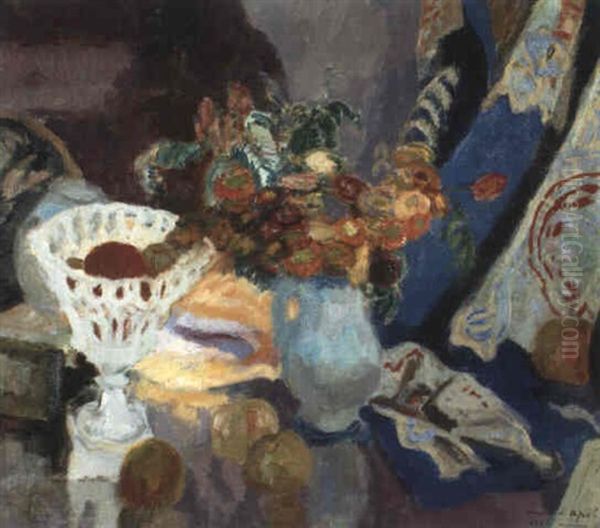 Nature Morte Oil Painting by Armand Adrien Marie Apol