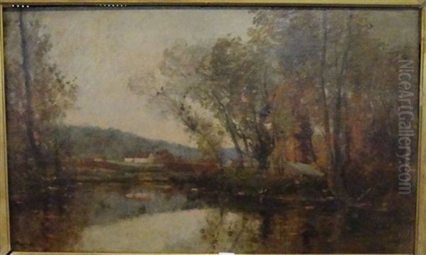 Paysage D'automne Oil Painting by Louis Appian