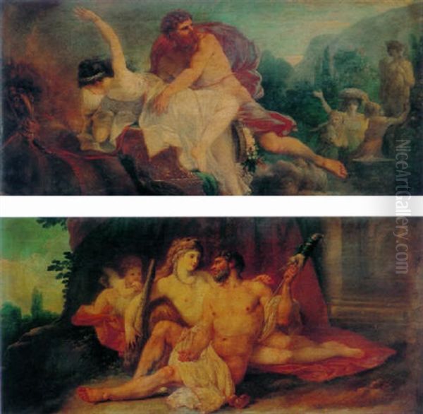 The Rape Of Persephone Oil Painting by Andrea Appiani