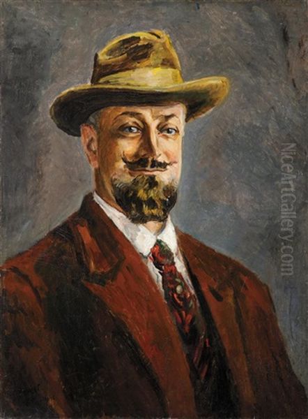 Portrait D'homme Oil Painting by Alexis Paul Arapov