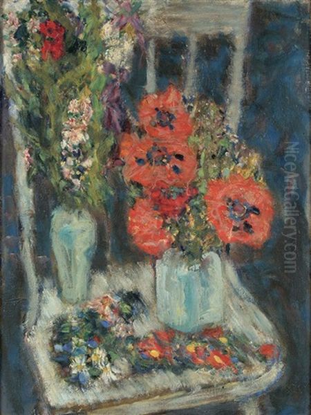 Poppies Oil Painting by Alexis Paul Arapov