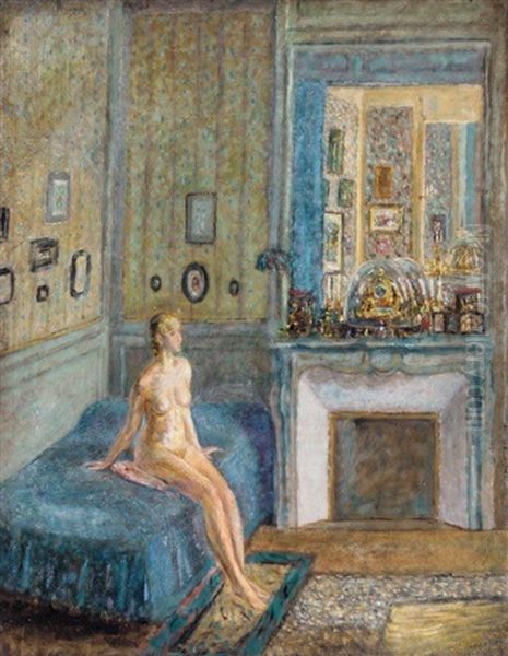 Nude In An Interior by Alexis Paul Arapov