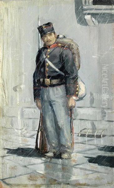 Military Figure by Panos Aravantinos