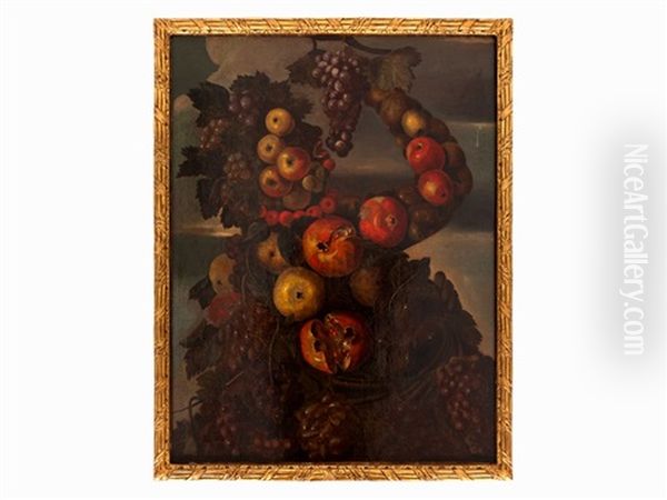 Allegory Of Taste Oil Painting by Giuseppe Arcimboldo