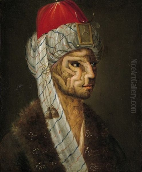 Ritratto Di Un Pascia Turco by Giuseppe Arcimboldo