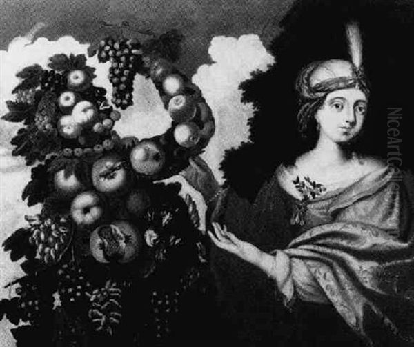 Allegorie Des Sommers Oil Painting by Giuseppe Arcimboldo