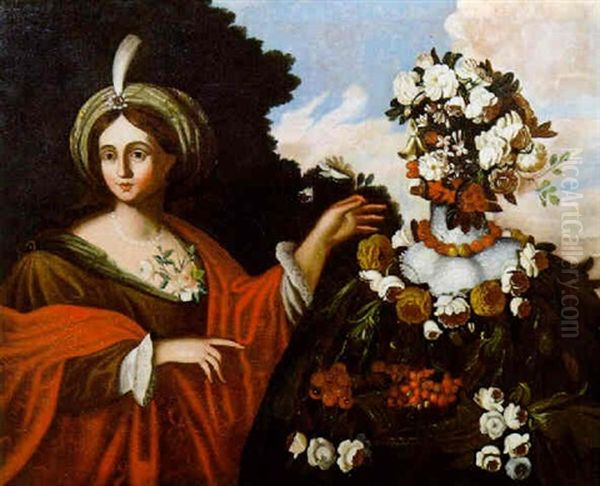 Allegorie Della Primavera Oil Painting by Giuseppe Arcimboldo