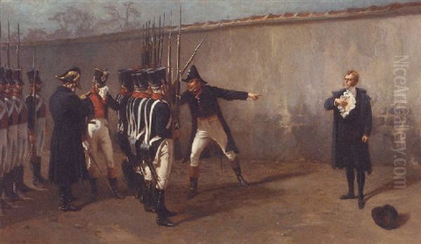 The Unwilling Executioners Oil Painting by Edouard Armand-Dumaresq