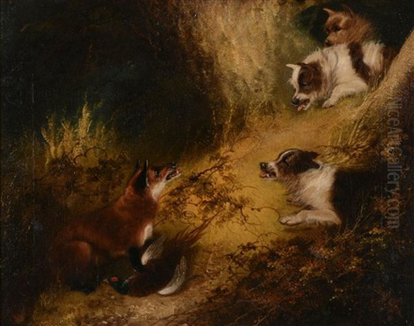 The Fox's Lair Oil Painting by Edward Armfield