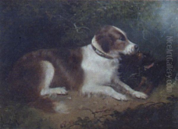 Dogs Ratting by Edward Armfield