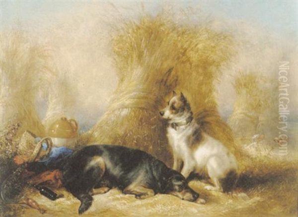 Good Companions Oil Painting by George Armfield