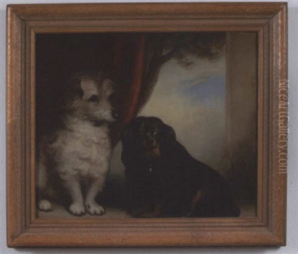 Companions Oil Painting by George Armfield