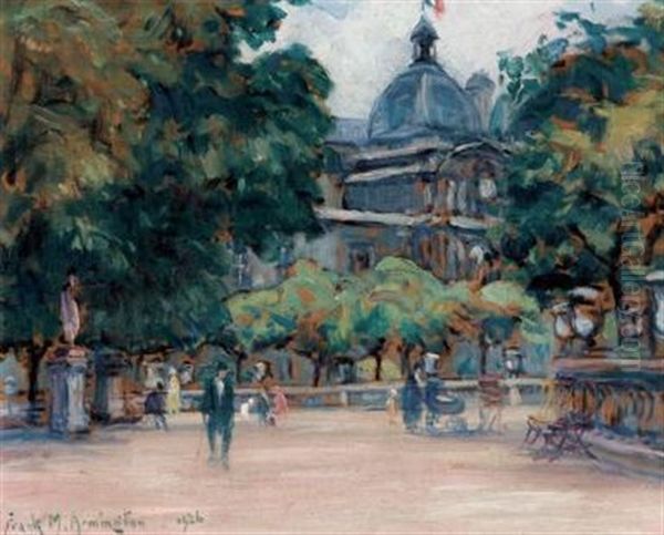 Jardin Du Luxembourg, Paris by Frank Milton Armington