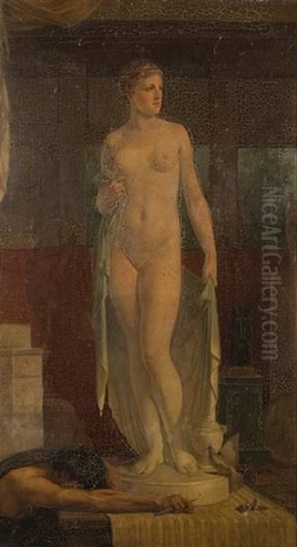 Pygmalion's Galatea Oil Painting by Edward Armitage