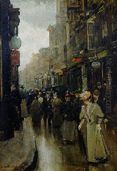 Venusstraat, The Hague Oil Painting by Floris Arntzenius