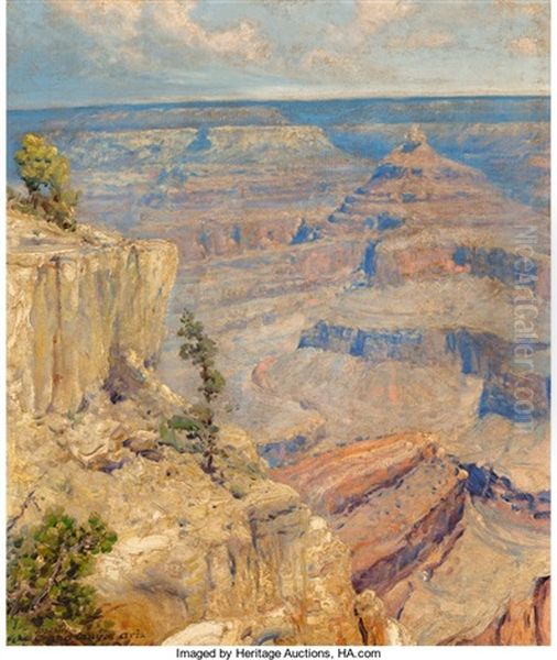 Grand Canyon, Arizona Oil Painting by Jose Arpa Perea