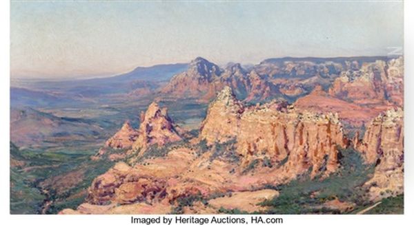 Flagstaff, Arizona Oil Painting by Jose Arpa Perea