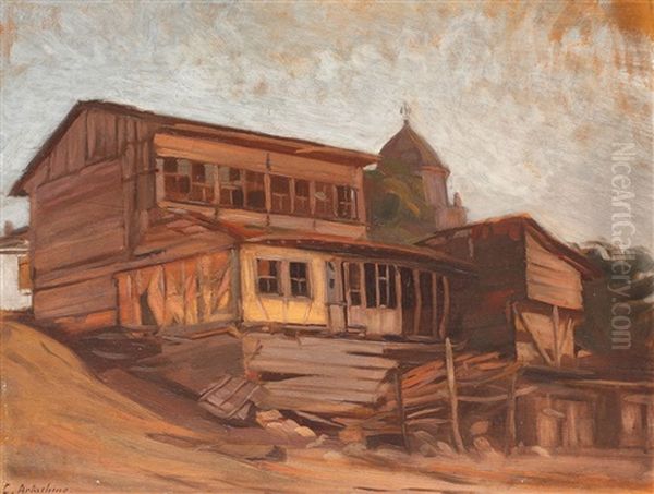 Han Tatarasc Oil Painting by Constantin Artachino