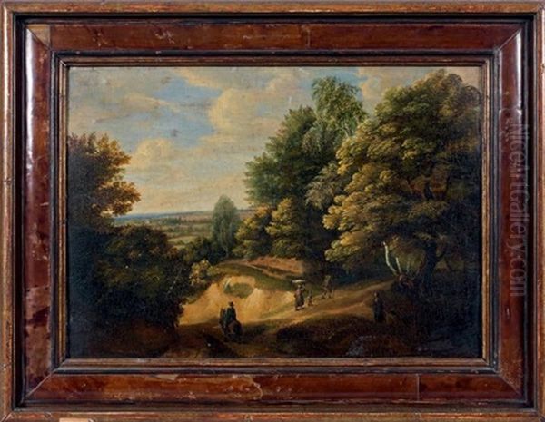 Paysage Anime Oil Painting by Jacques d' Arthois