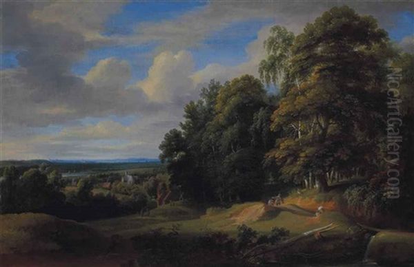 Paysage Du Brabant Oil Painting by Jacques d' Arthois