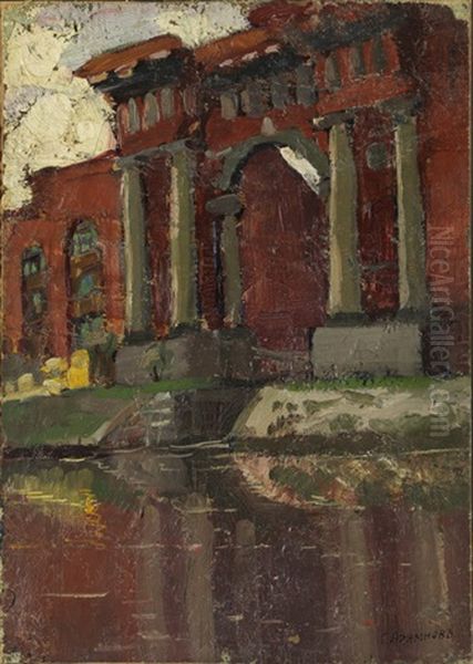 St. Petersburg Oil Painting by Gavriil Alekseevich Aryamnov