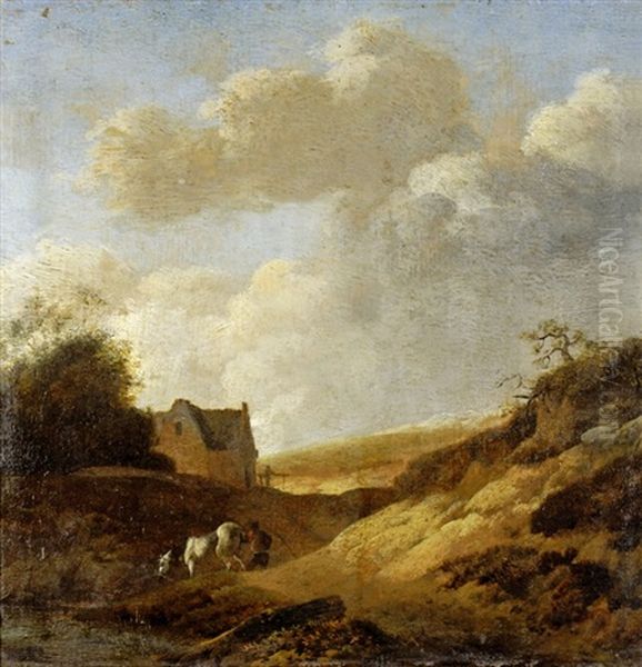 Les Dunes Oil Painting by Pieter Jansz van Asch