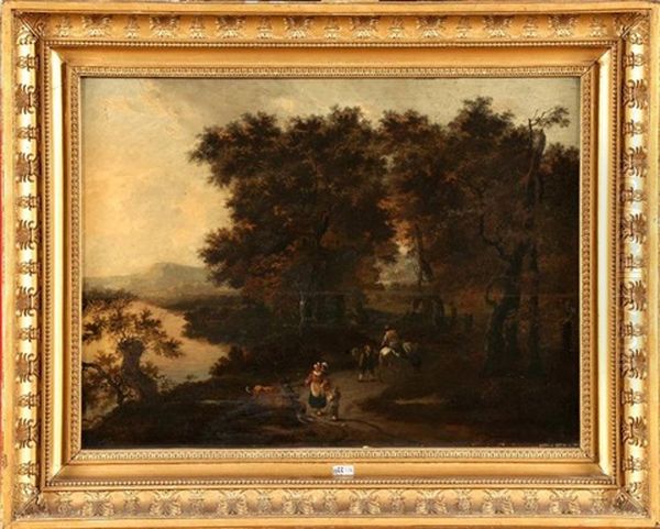 Paysage Anime Oil Painting by Pieter Jansz van Asch