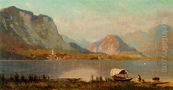 Baveno, Lago Maggiore Oil Painting by Federico Ashton