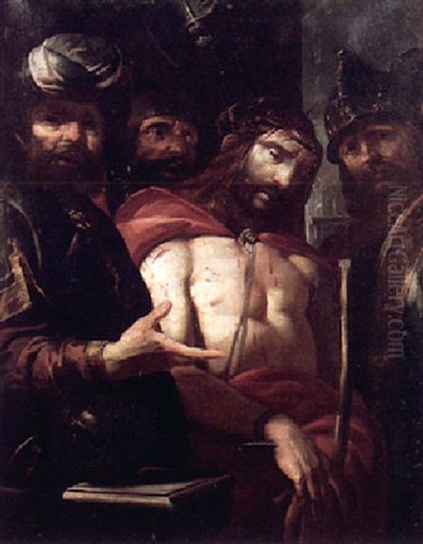 Ecce Homo Oil Painting by Gioacchino Assereto