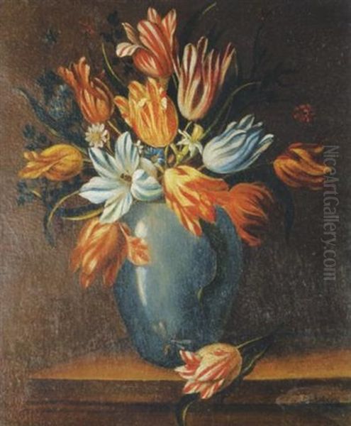 Tulpenstillleben Oil Painting by Bartholomeus Assteyn