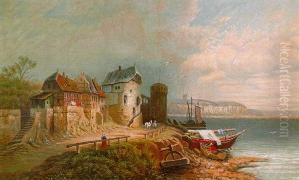 Aus Der Normandie Oil Painting by Nicolai Von Astudin