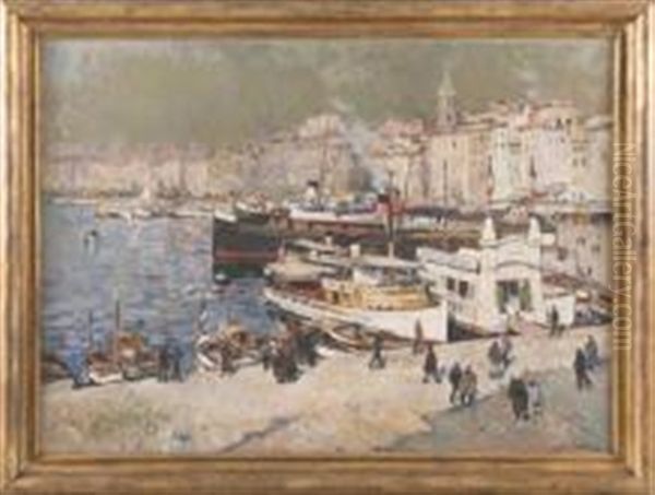 Le Port De Marseille by Jean Aubery