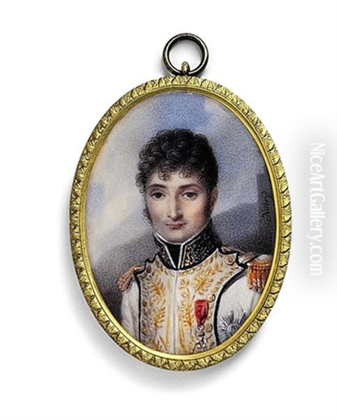 Jerome Bonaparte, King Of Westphalia Oil Painting by Louis Francois Aubry