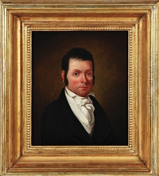 Portrait Of Mr. Fluker Oil Painting by John James Audubon